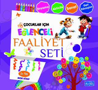 Eğlenceli Faaliyet Seti Mor Kitap – 5 Yaş Üzeri