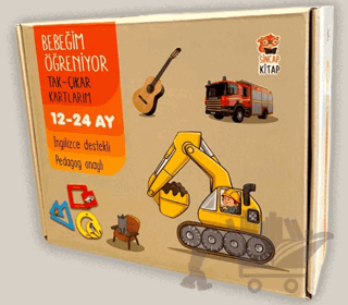 Bebeğim Öğreniyor Tak-Çıkar Kartlarım