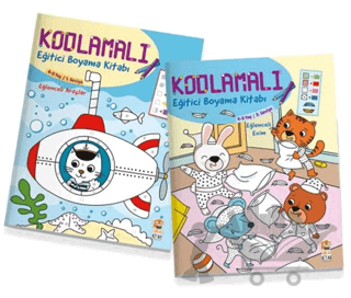 Kodlamalı Eğitici Boyama Kitabı 4-5 Yaş (2 Kitap Takım)