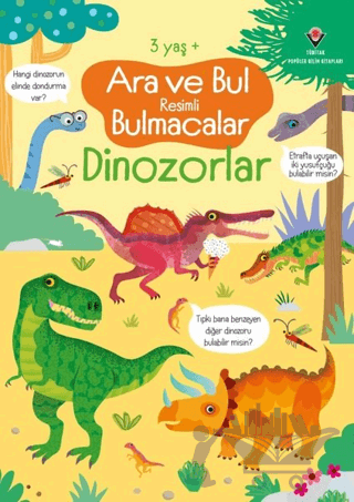 Dinozorlar - Ara ve Bul Resimli Bulmacalar