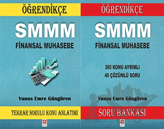 SMMM Finansal Muhasebe Soru Bankası ve Tekrar Sorulu Konu Anlatımı (2 Kitap Birarada)