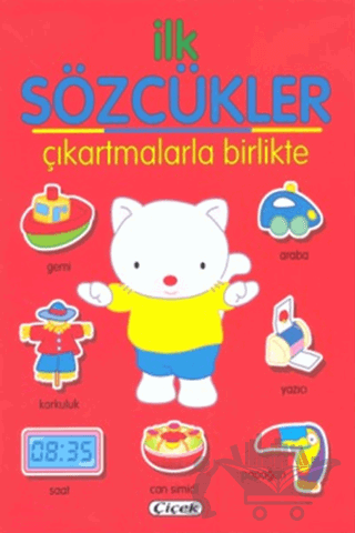 İlk Sözcükler (Çıkartmalarla Birlikte) - Kırmızı