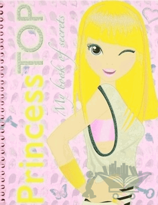 Princess Top My Book Of Secrets (Pembe)