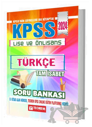 KPSS Lise Ön Lisans Tam İsabet Türkçe Soru Bankası