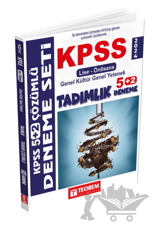 KPSS Genel Kültür - Genel Yetenek Çözümlü 5 + 2 Deneme Lise - Önlisans Adayları İçin