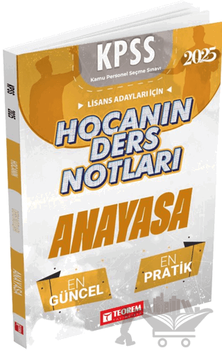 Hocanın Ders Notları Anayasa