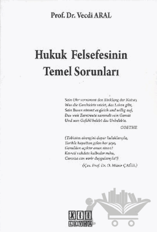 Hukuk Felsefesinin Temel Sorunları