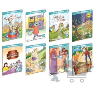 Easy Readers Level 2 - İngilizce Hikayeler 8'li Set