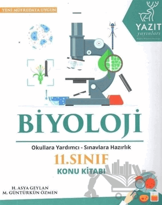 Yazıt 11. Sınıf Biyoloji Konu Kitabı