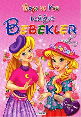 Boya ve Kes Kağıt Bebekler