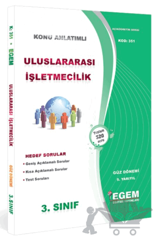 3. Sınıf 5. Yarıyıl Uluslararası İşletmecilik Konu Anlatımlı Soru Bankası Kod: 351