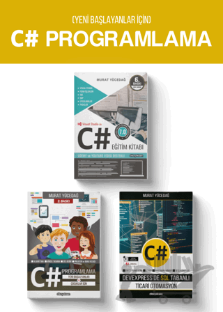 Yeni Başlayanlar için C# Programlama (3 Kitap Takım)