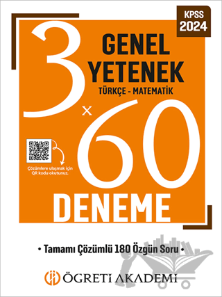 3X60 Genel Yetenek Deneme (Türkçe-matematik)