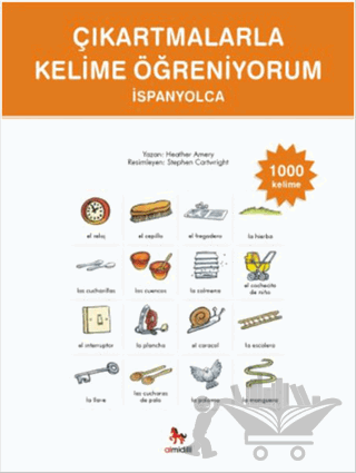 Çıkartmalarla Kelime Öğreniyorum - İspanyolca