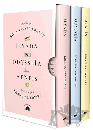 Çocuklar İçin Destanlar: İlyada - Odysseia - Aeneis (3 Kitap Takım)