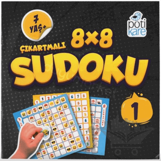 8x8 Çıkartmalı Sudoku 1