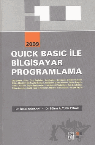 Quick Basic ile Bilgisayar Programlama