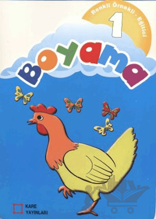 Renkli Örnekli Eğitici Boyama 1