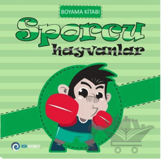 Sporcu Hayvanlar - Boyama Kitabı