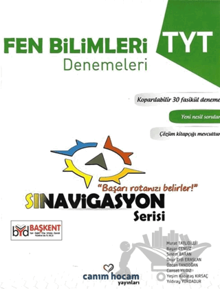 TYT Sınavigasyon Serisi Fen Bilimleri Koparılabilir 30 Fasikül Deneme