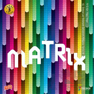 Matrix - IQ Dikkat ve Yetenek Geliştiren Kitaplar Serisi 8 (Level 3)
