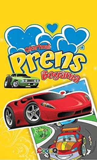 Çıkartmalı Prens Boyama (4 Kitap Takım)