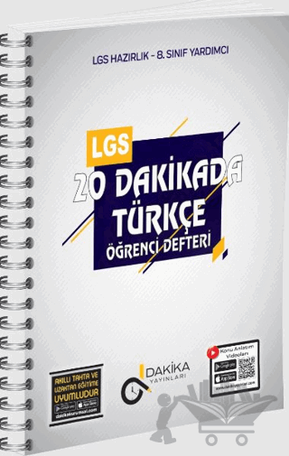 LGS 20 Dakikada Türkçe Öğrenci Defteri