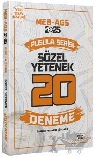 2025 MEB-AGS Sözel Yetenek 20 Deneme Çözümlü Pusula Serisi