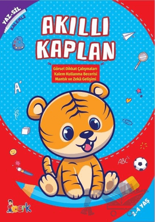 Akıllı Kaplan - Yaz-Sil Kalemli
