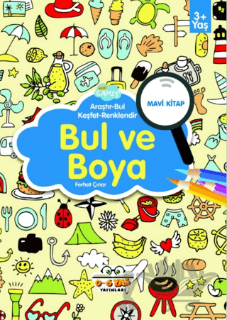 Bul ve Boya - Mavi Kitap