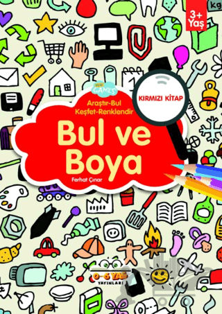 Bul ve Boya - Kırmızı Kitap
