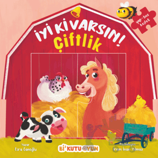 İyi Ki Varsın! Çiftlik (Yapbozlu Kitap)