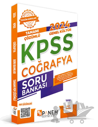2024 KPSS Genel Kültür Tamamı Çözümlü Coğrafya Soru Bankası