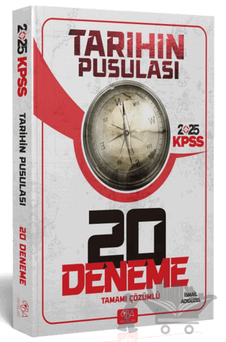2025 KPSS Tarihin Pusulası 20 Deneme Tamamı Çözümlü