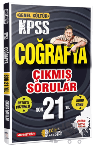 KPSS Coğrafya Son 21 Yıl Çıkmış Sorular