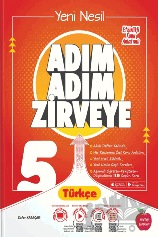 5. Sınıf Adım Adım Zirveye Türkçe Soru Bankası