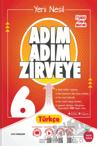 6. Sınıf Adım Adım Zirveye Türkçe Soru Bankası