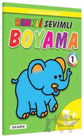 Renkli Sevimli Boyama 1 3+ Yaş