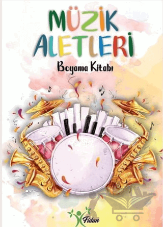Müzik Aletleri - Boyama Kitabı