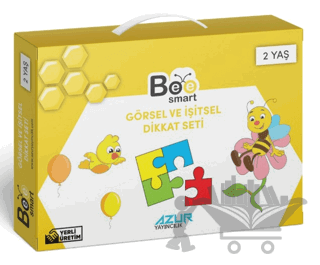 Görsel ve İşitsel Dikkat Seti 2 Yaş Bee Smart