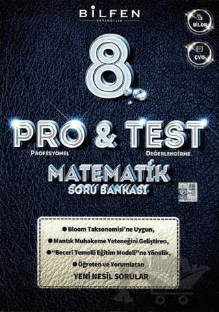 Bilfen 8. Sınıf Matematik ProTest Soru Bankası