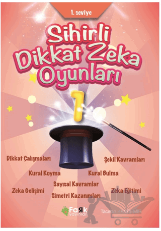 1. Seviye Sihirli Dikkat Zeka Oyunları 1 (İlkokul)