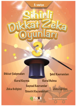 3. Seviye Sihirli Dikkat Zekâ Oyunları 3(İlkokul)