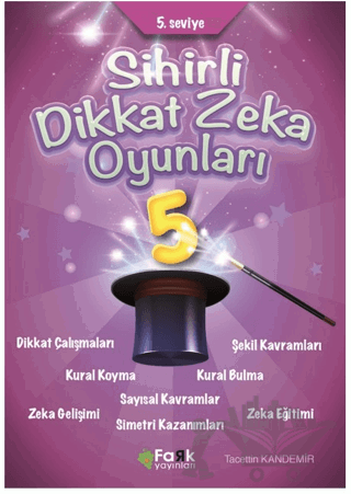 5. Seviye Sihirli Dikkat Zekâ Oyunları 5 (İlkokul)