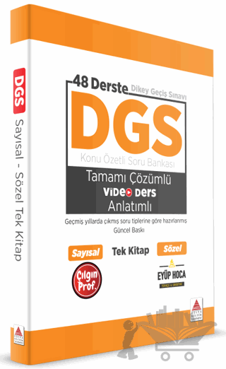 DGS Kitap Konu Özetli Soru Bankası Video Anlatımlı Tek Kitap