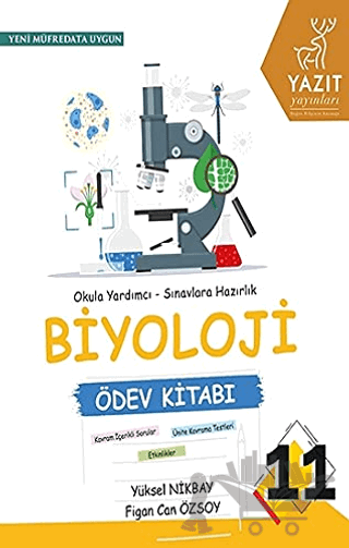 Yazıt 11. Sınıf Biyoloji Ödev Kitabı
