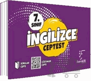 7. Sınıf İngilizce Cep Test