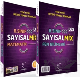 8. Sınıf LGS SayısalMix Matematik ve Fen Bilimleri