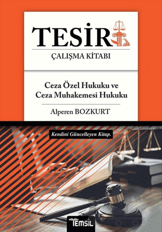 Tesir Çalışma Kitabı - Ceza Özel Hukuku ve Ceza Muhakemesi Hukuku