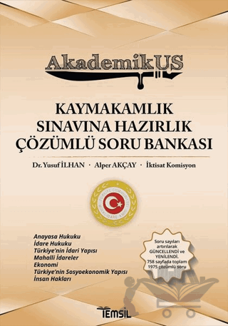 AkademikUs - Kaymakamlık Sınavına Hazırlık Çözümlü Soru Bankası